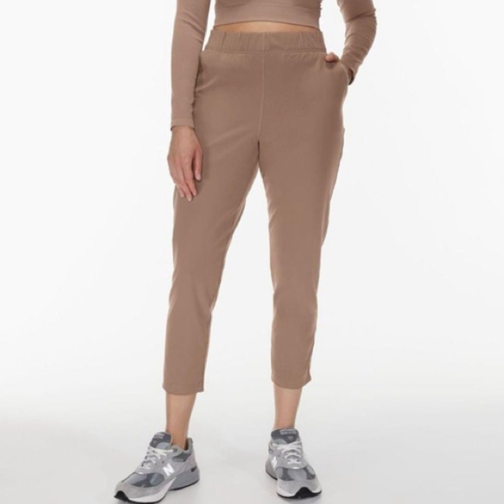 Babaton Taupe Track Pants & Joggers